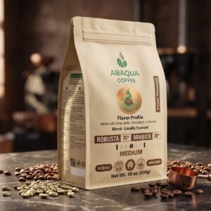 Roasted Coffee Ground, Robusta 70% and Arabica 30%. Blended 500 G