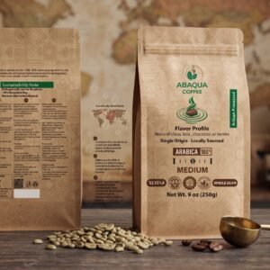 Roasted Coffee  Whole Beans, Arabica 100%. Single Origin 250 G